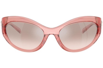 Okulary przeciwsłoneczne Versace VE4485 53228Z Kocie oczy Różowe