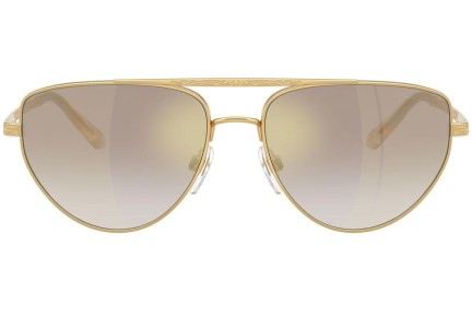 Okulary przeciwsłoneczne Ralph Lauren RL7090 90046E Kocie oczy Złote
