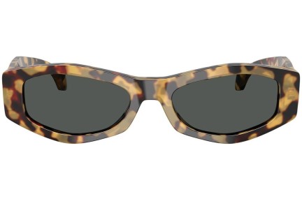 Okulary przeciwsłoneczne Versace VE4487 777/87 Owalne Havana