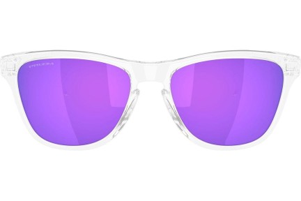 Okulary przeciwsłoneczne Oakley Frogskins S OO9508 950802 PRIZM Violet Kwadratowe Przezroczyste