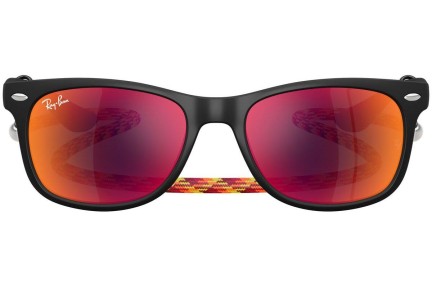 Okulary przeciwsłoneczne Ray-Ban Junior New Wayfarer Junior RJ9052S 70286Q Kwadratowe Czarne