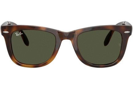 Okulary przeciwsłoneczne Ray-Ban Folding Wayfarer RB4105 710/31 Kwadratowe Havana