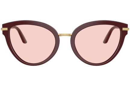Okulary przeciwsłoneczne Dolce & Gabbana DG4492 3091P5 Kocie oczy Czerwone