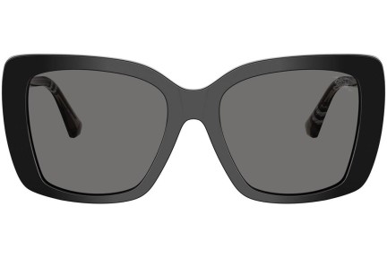 Okulary przeciwsłoneczne Burberry BE4456 416581 Polarized Kocie oczy Czarne