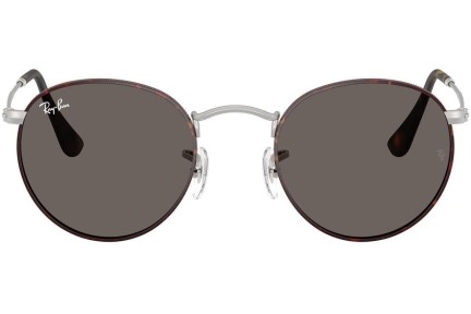 Okulary przeciwsłoneczne Ray-Ban Round Metal RB3447 9277B1 Okrągłe Havana