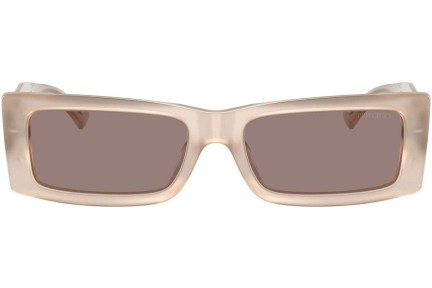 Okulary przeciwsłoneczne Jimmy Choo JC5040U 50257N Prostokątne Brązowe