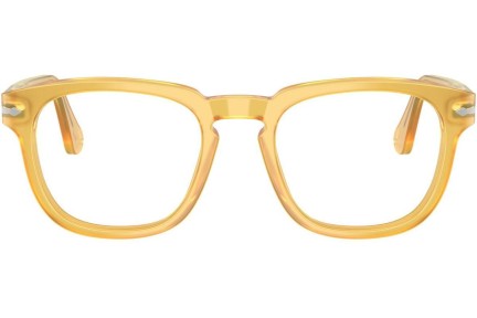 Okulary korekcyjne Persol PO3376V 204 Kwadratowe Żółte