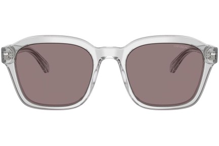 Okulary przeciwsłoneczne Emporio Armani EA4245U 62507N Kwadratowe Przezroczyste