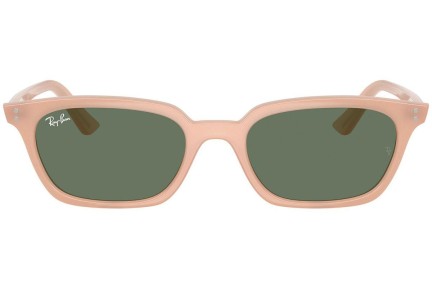 Okulary przeciwsłoneczne Ray-Ban Zaya RB4456 681182 Kocie oczy Różowe