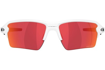 Okulary przeciwsłoneczne Oakley Flak 2.0 XXL OO9488 948803 Prostokątne Białe