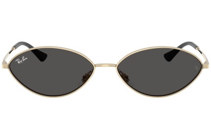 Okulary przeciwsłoneczne Ray-Ban Kai RB3757 921387 Owalne Złote
