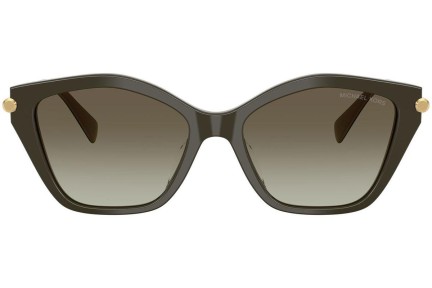 Okulary przeciwsłoneczne Michael Kors Catskills MK2246U 40193M Kocie oczy Zielone