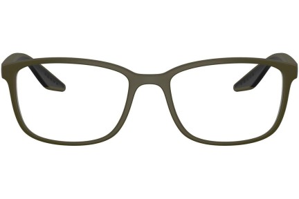 Okulary korekcyjne Prada Linea Rossa PS07RV 15X1O1 Kwadratowe Zielone