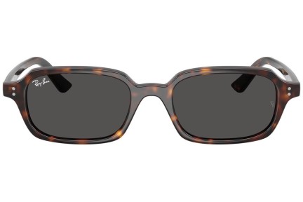 Okulary przeciwsłoneczne Ray-Ban Zuri RB4455 135987 Prostokątne Havana