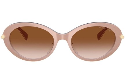 Okulary przeciwsłoneczne Michael Kors Rockaway MK2245U 401513 Owalne Różowe