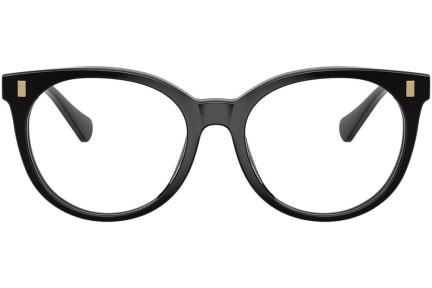 Okulary korekcyjne Ralph by Ralph Lauren RA7182U 5001 Okrągłe Czarne