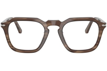 Okulary korekcyjne Persol PO3292V 1208 Kwadratowe Brązowe