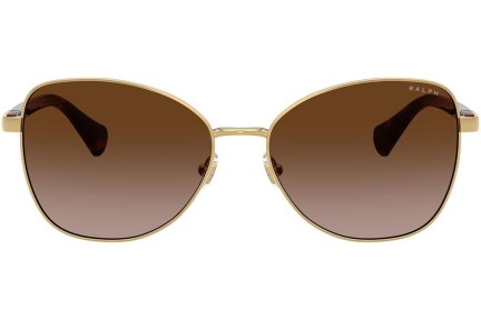 Okulary przeciwsłoneczne Ralph by Ralph Lauren RA4147 900413 Kocie oczy Złote