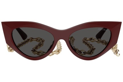 Okulary przeciwsłoneczne Jimmy Choo JC5045U 505787 Kocie oczy Czerwone