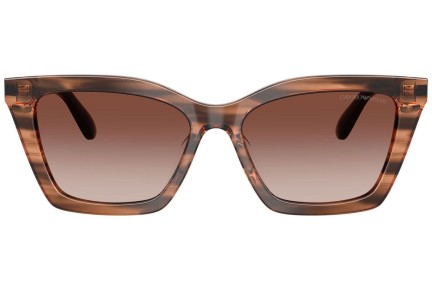 Okulary przeciwsłoneczne Emporio Armani EA4250U 626613 Kocie oczy Havana