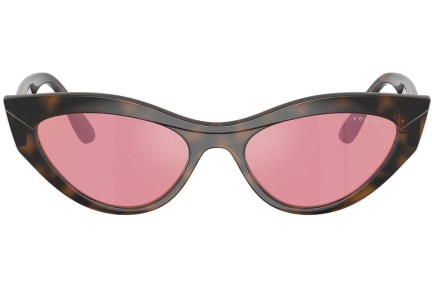 Okulary przeciwsłoneczne Vogue Eyewear VO5637SU 2386F6 Kocie oczy Havana