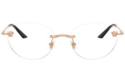 Okulary korekcyjne Versace VE1305 1412 Okrągłe Złote