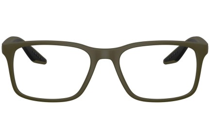 Okulary korekcyjne Prada Linea Rossa PS08RV 15X1O1 Kwadratowe Zielone