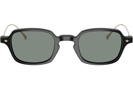 Okulary przeciwsłoneczne Giorgio Armani AR8227T 606011 Prostokątne Czarne