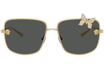 Okulary przeciwsłoneczne Versace VE2282 100287 Kwadratowe Złote