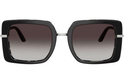 Okulary przeciwsłoneczne Dolce & Gabbana DG4491 33728G Kwadratowe Czarne