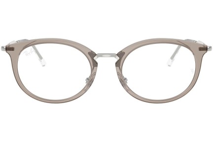 Okulary korekcyjne Ray-Ban RX7255 8125 Okrągłe Szare