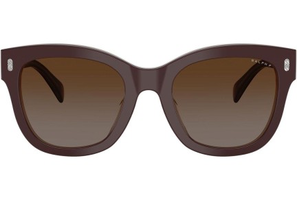 Okulary przeciwsłoneczne Ralph by Ralph Lauren RA5301U 6055T5 Polarized Kocie oczy Brązowe