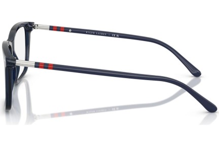 Okulary korekcyjne Polo Ralph Lauren PH2287 5470 Kwadratowe Niebieskie