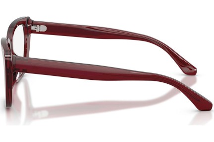 Okulary korekcyjne Emporio Armani EA3256U 6254 Kocie oczy Czerwone
