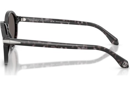 Okulary przeciwsłoneczne Giorgio Armani AR8237 6236B1 Okrągłe Havana