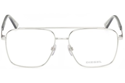 Okulary korekcyjne Diesel DL5425 016 Pilotki (Aviator) Srebrne