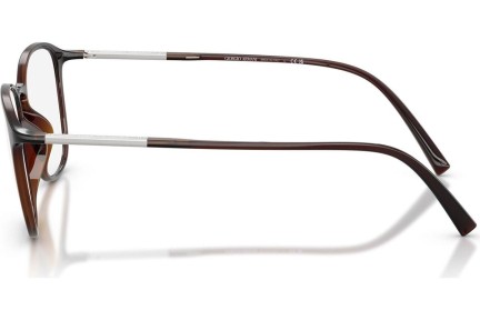 Okulary korekcyjne Giorgio Armani AR7276U 6239 Kwadratowe Brązowe