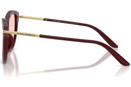 Okulary przeciwsłoneczne Dolce & Gabbana DG4492 3091P5 Kocie oczy Czerwone
