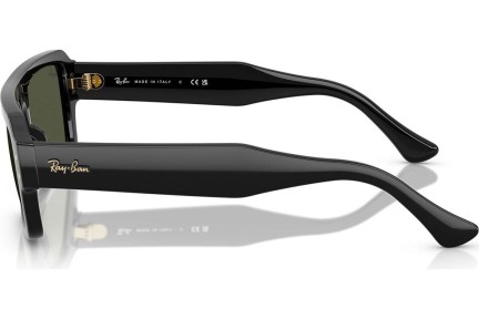 Okulary przeciwsłoneczne Ray-Ban Lukas RB4454 667731 Prostokątne Czarne