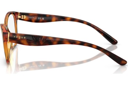 Okulary korekcyjne Vogue Eyewear VO5628 W656 Kocie oczy Havana
