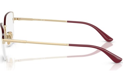 Okulary korekcyjne Vogue Eyewear VO4331 5208 Kocie oczy Złote