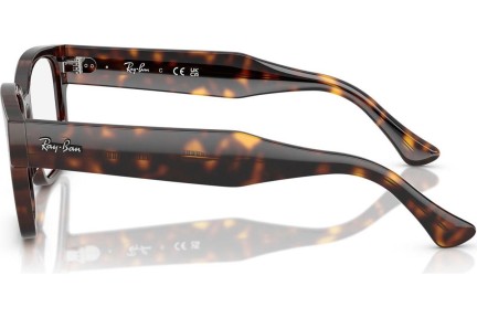 Okulary korekcyjne Ray-Ban Laurene RX7256 8320 Kwadratowe Havana