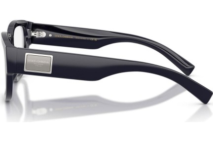 Okulary korekcyjne Dolce & Gabbana DG3423 3094 Kwadratowe Niebieskie