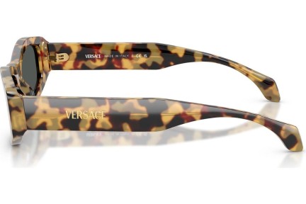 Okulary przeciwsłoneczne Versace VE4487 777/87 Owalne Havana