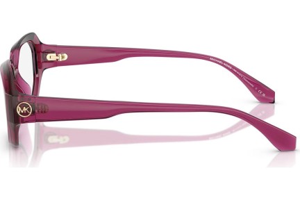 Okulary korekcyjne Michael Kors Islamorada MK4147U 4020 Prostokątne Fioletowe
