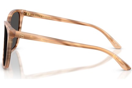 Okulary przeciwsłoneczne Ralph Lauren RL8201 617987 Kwadratowe Brązowe