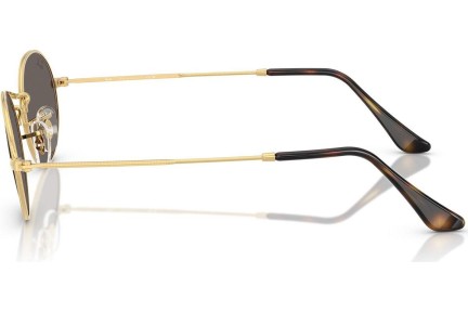 Okulary przeciwsłoneczne Ray-Ban Oval RB3547N 001/B1 Tiny Złote