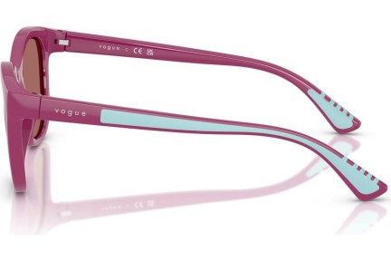 Okulary przeciwsłoneczne Vogue Eyewear VJ2028 321169 Okrągłe Różowe