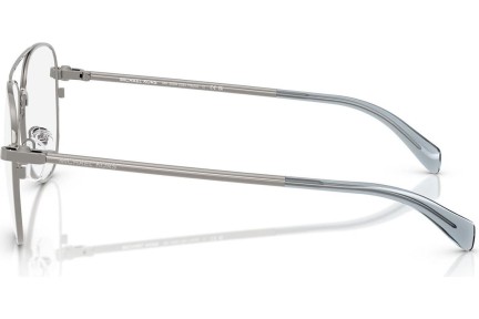 Okulary korekcyjne Michael Kors Sao Paulo MK3089 1002 Pilotki (Aviator) Srebrne