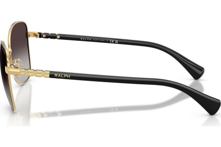 Okulary przeciwsłoneczne Ralph by Ralph Lauren RA4147 94438G Kocie oczy Czarne